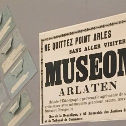 Télégrammes de félicitations reçus par Frédéric Mistral pour l'ouverture du Museon Arlaten première version